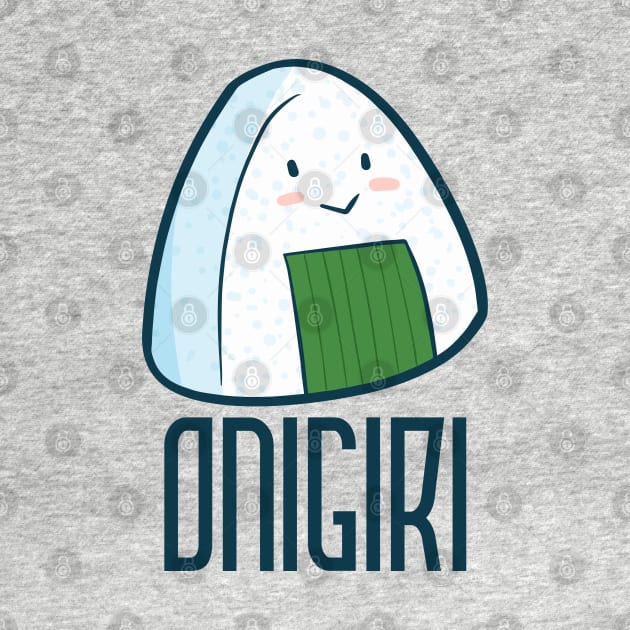 Cute Yummy Onigiri by Jocularity Art